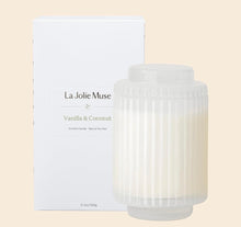Load image into Gallery viewer, Amélie Scented Candle - Vanilla & Coconut