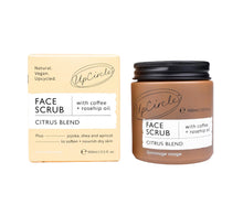 Load image into Gallery viewer, Coffee + Citrus Face Scrub