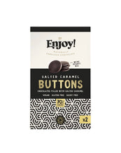 Load image into Gallery viewer, Dark Salted Caramel Chocolate Buttons