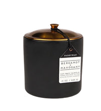 Load image into Gallery viewer, Hygge Collection Scented Candle - Bergamot + Mahogany
