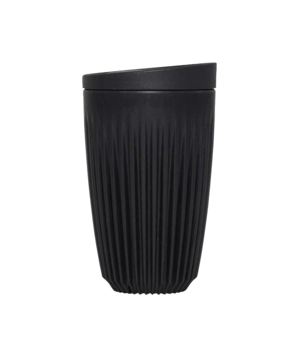 Huskee Sustainable Coffee Cup - Black