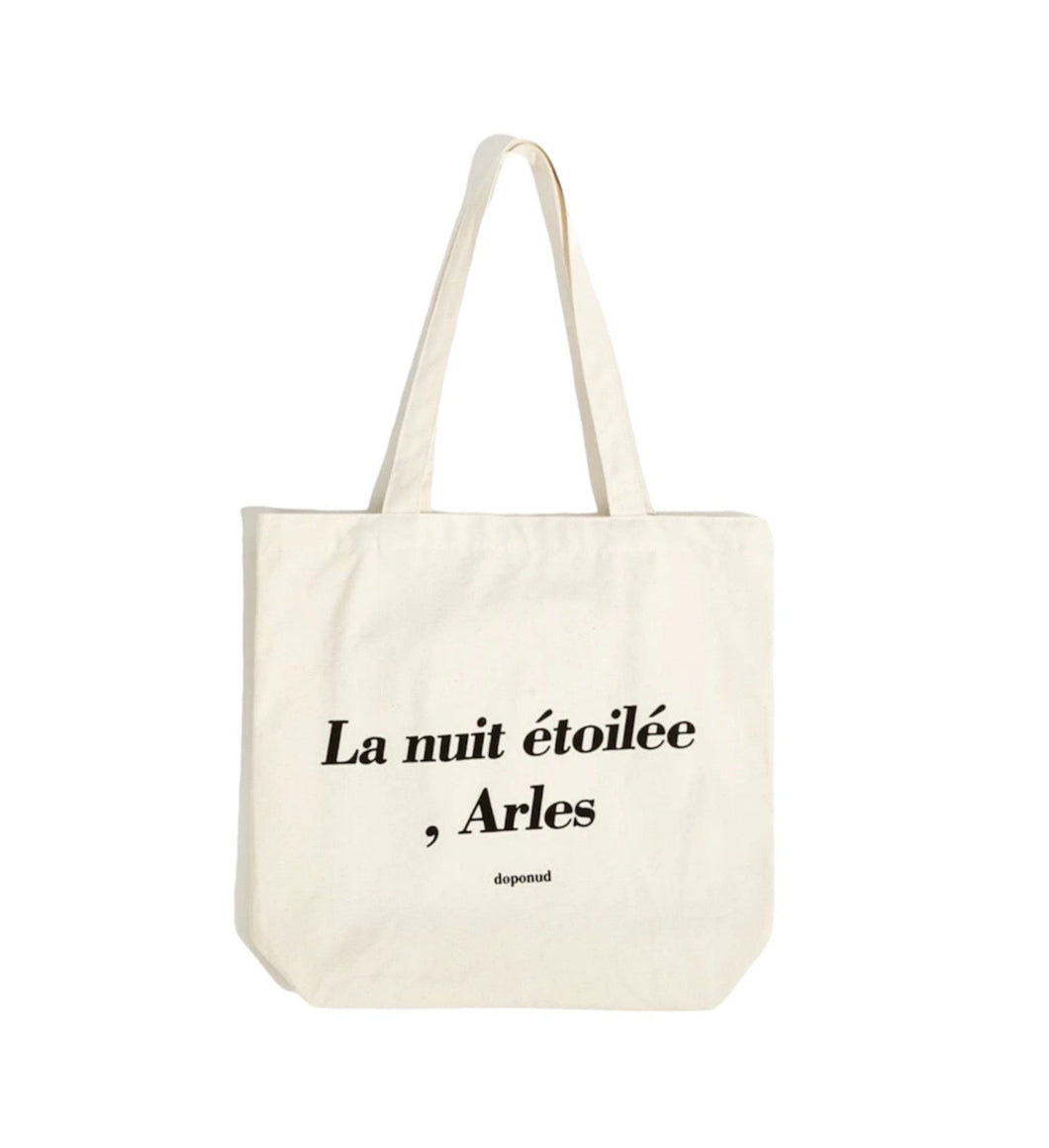 French Script Tote Bag