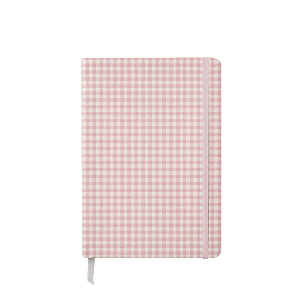 Gingham Ruled Notebook