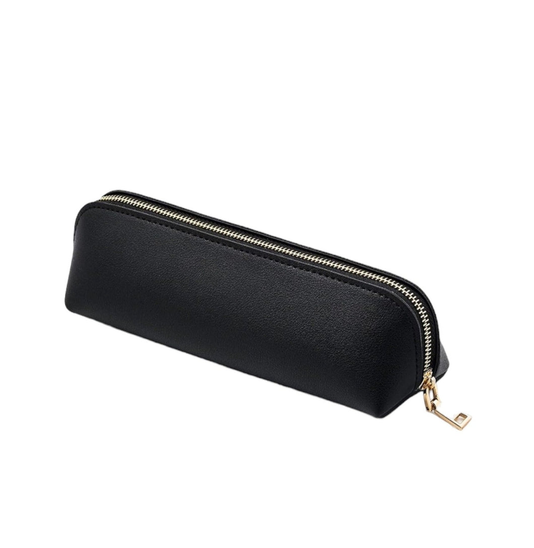 Black Leather Pouch