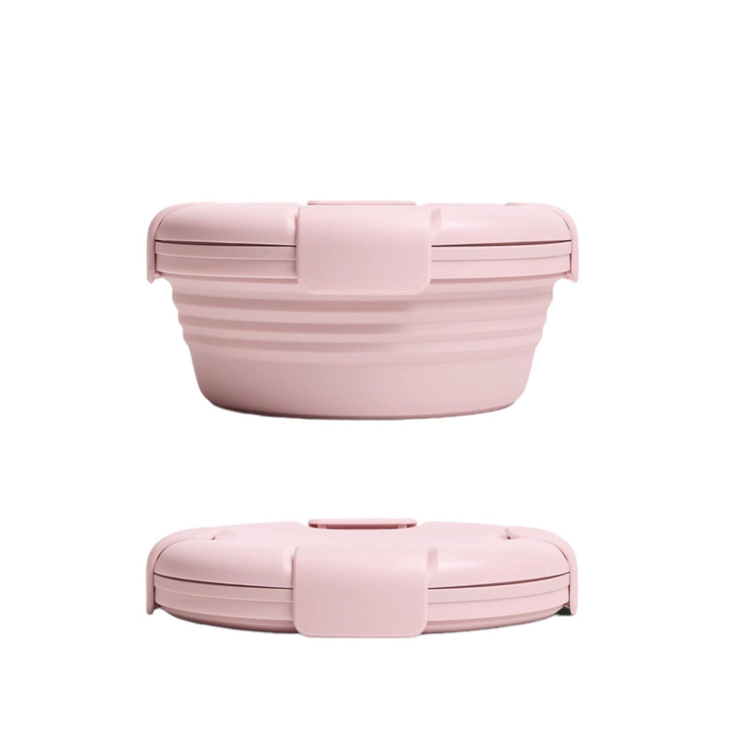 Collapsible Lunch Bowl - Pink