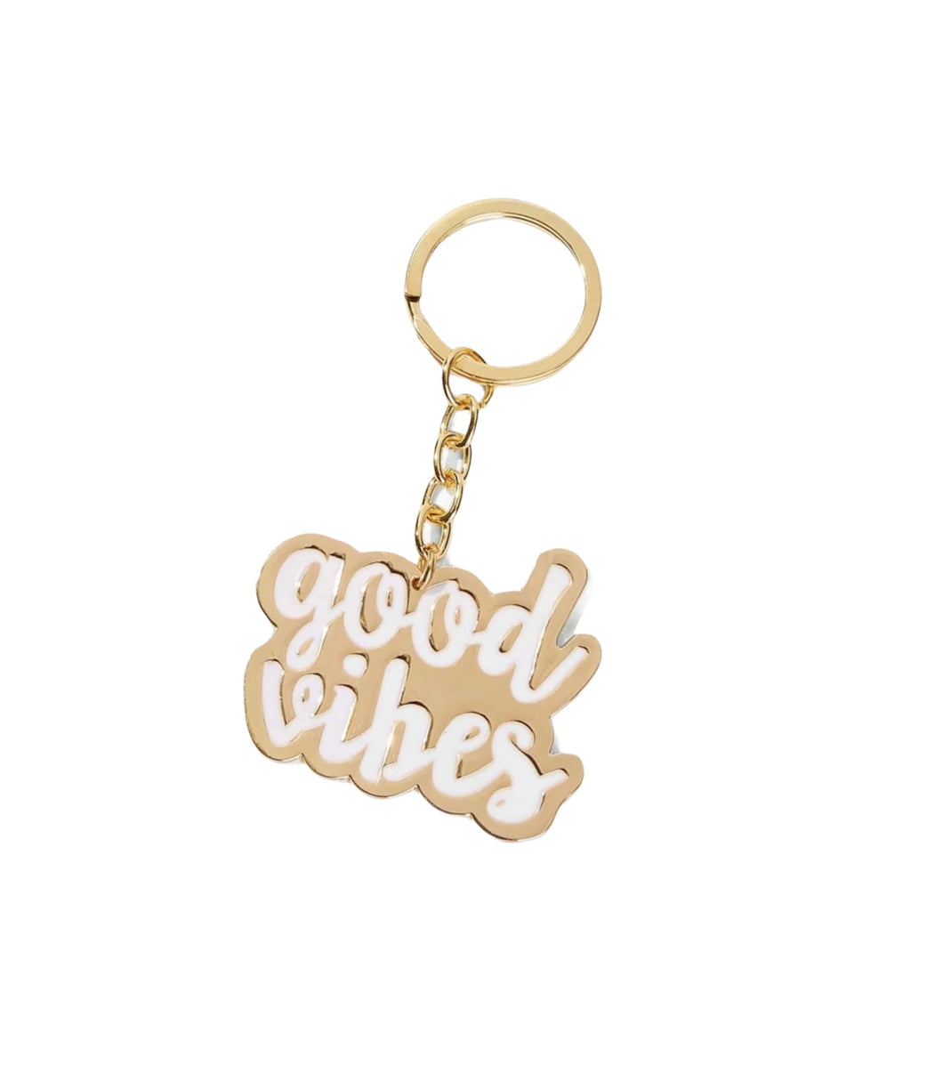 Good Vibes Keyring