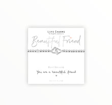 Load image into Gallery viewer, Beautiful Friend Charm Bracelet
